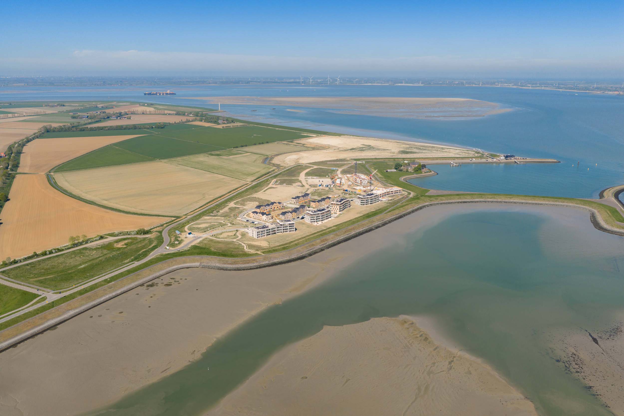 Unieke locatie van Waterzande