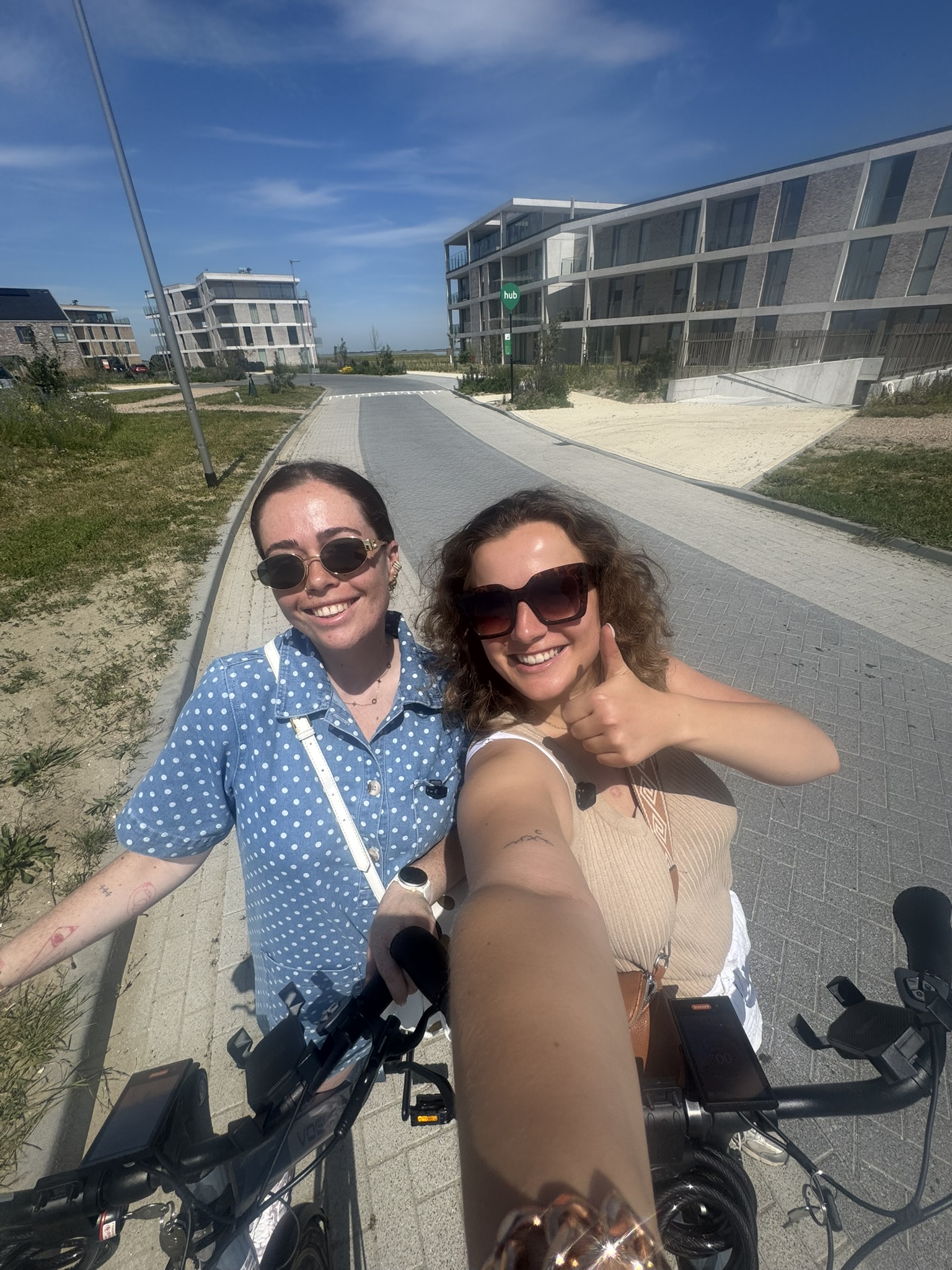 Waterzande op twee wielen: Perkpolder Badstrand