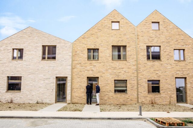 Bewoners rijtjeshuizen: "De woning en vooral de plek bevalt ons fantastisch"
